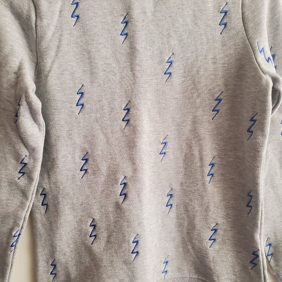 Alanis Light Ning bolt sweatshirt size 4. - Picture 3 of 8